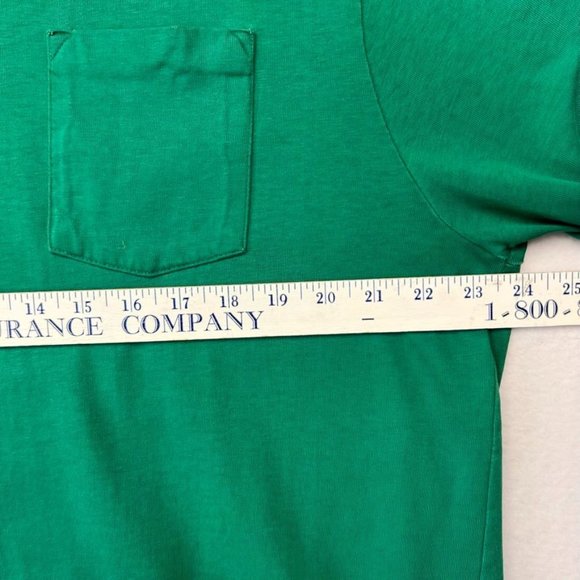 Vintage LAND'S END  Green T-Shirt Size XL men's, made in USA 100% cotton - Picture 11 of 16
